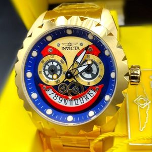 FIRM PRICE-New Invicta Specialty Men's gold tone Watch